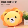 Cartoon animal multi-purpose pillow, cute multi-functional travel pillow, two-in-one for recreation house, portable eye mask Specification image